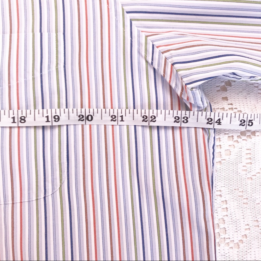 Jos. A. Bank Dress Shirt Men’s L Travelers Edition - Picture 6 of 8